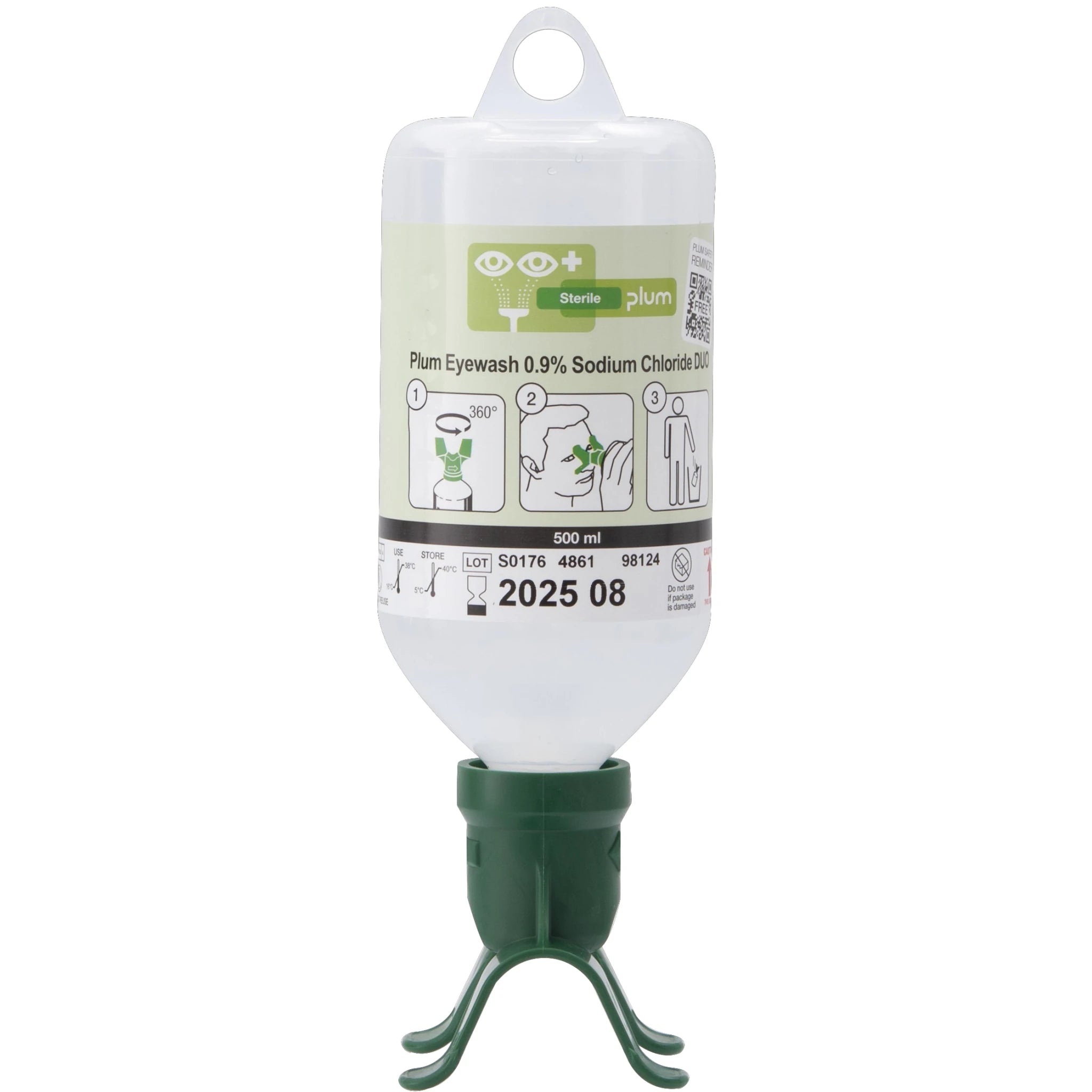 PlumPlum Augenspülflasche DUO, 0,9 % NaCl, sterilDocMed GmbH